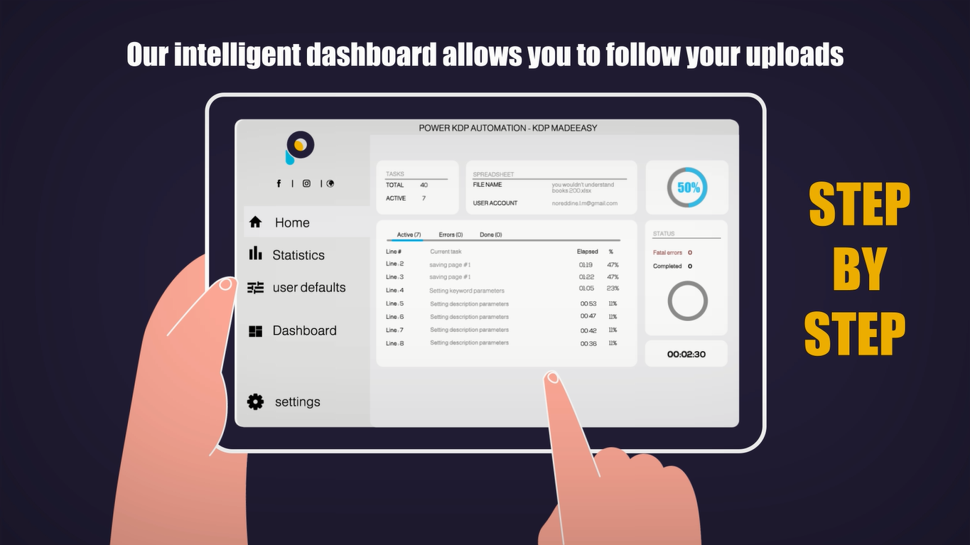 Kdp Dashboard